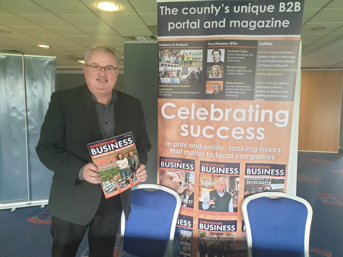 ShropsChamber's tweet photo. We've had a great day at today's Business Expo at @telfordutd!

A big thank you to all the fantastic members and businesses for joining us! 

@shropsbiz, @dyke_yaxley, @enreach_uk, @TCengineers https://t.co/Wcj7B0h9Pn