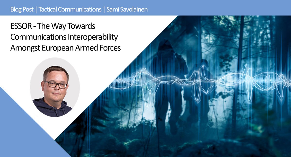 Bittium's tweet photo. European defense cooperation is now more important than ever.
Read our blog post and discover how Bittium and other major European defense industry players are developing means for joint tactical communications in the #ESSOR programme.
https://t.co/NwokCjcMqr
#bittiumblog https://t.co/mJ73J82fFJ