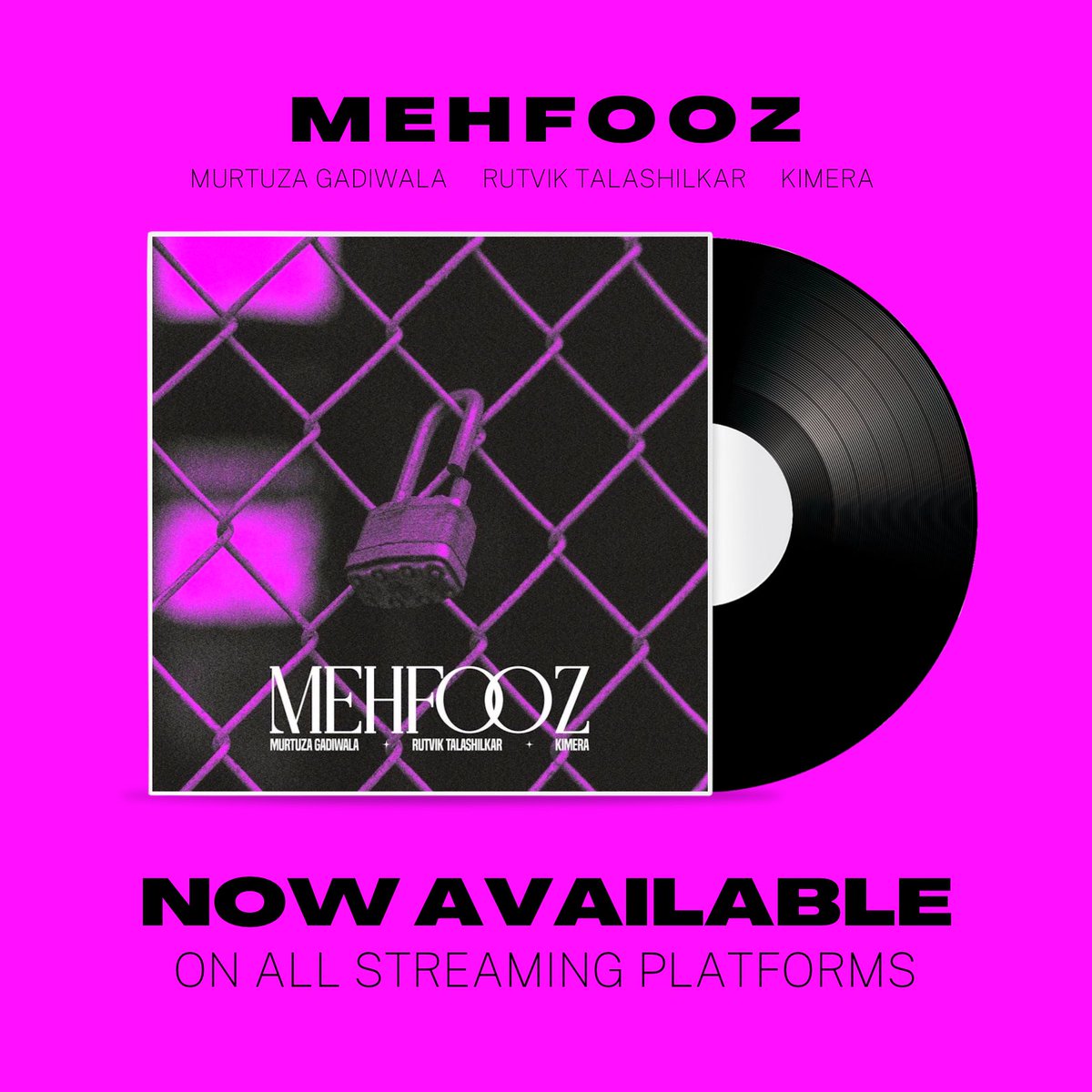 Rutvik Talashilkar (@rutvxk) on Twitter photo Follow this link! Go stream the song now!
fanlink.to/Mehfooz
<a href="/murtuzawalagadi/">Murtuza Gadiwala</a> <a href="/iamkimera/">KIMERA</a> <a href="/rutvxk/">Rutvik Talashilkar</a> Follow this link! Go stream the song now!
fanlink.to/Mehfooz
<a href="/murtuzawalagadi/">Murtuza Gadiwala</a> <a href="/iamkimera/">KIMERA</a> <a href="/rutvxk/">Rutvik Talashilkar</a>