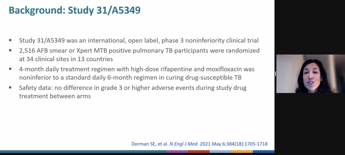 Fantastic update on <a href="/CDC_TB/">CDC TB</a> treatment guidelines from Dr. Neela Goswami at <a href="/Emory_TB_Center/">Emory/Georgia TB Research Advancement Center-TRAC</a> #WorldTBDay symposium.