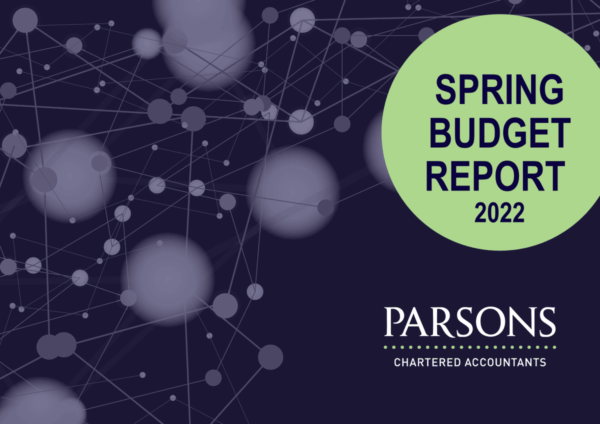 ParsonsAcc's tweet photo. SPRING BUDGET 2022: We've put together a summary report following the release of the #SpringBudget2022 yesterday.
From cuts to #FuelDuty, to #IncomeTax reduction, our report highlights all the key changes and what they mean for you and your business: https://t.co/3kiqIyhsns https://t.co/wW27pQVj7d