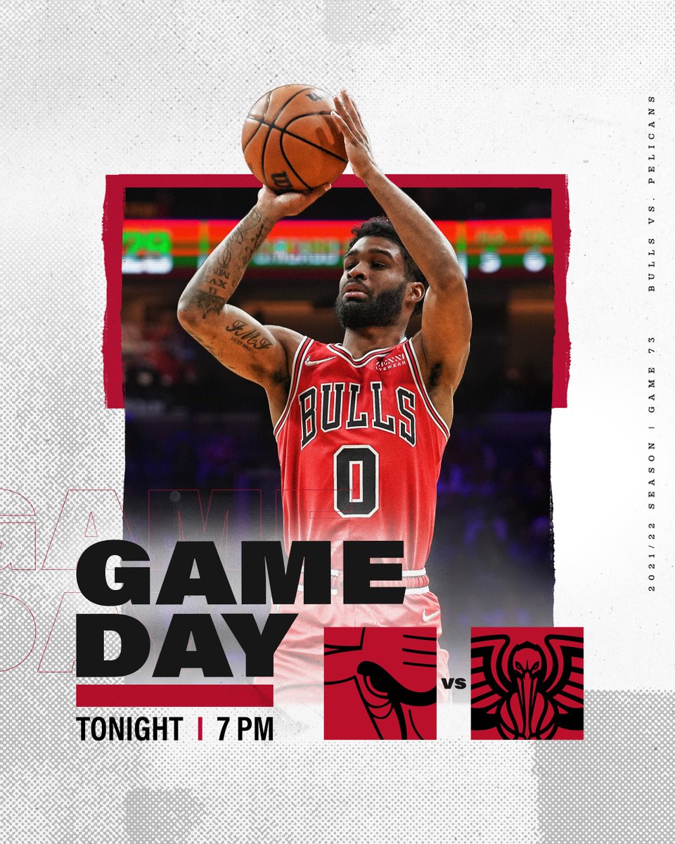 chicagobulls's tweet photo. Game Day from New Orleans.

📺: @NBCSChicago
📻: @670TheScore https://t.co/rZBWVhjEh0