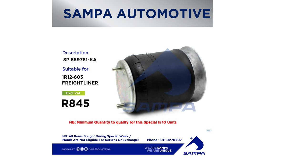 SampaAutomotive's tweet photo. Crazy Thursday Deals!!
#SampaUnique
#WeAreSampa
#Aftermarkets https://t.co/5QOgQ0LMQ2