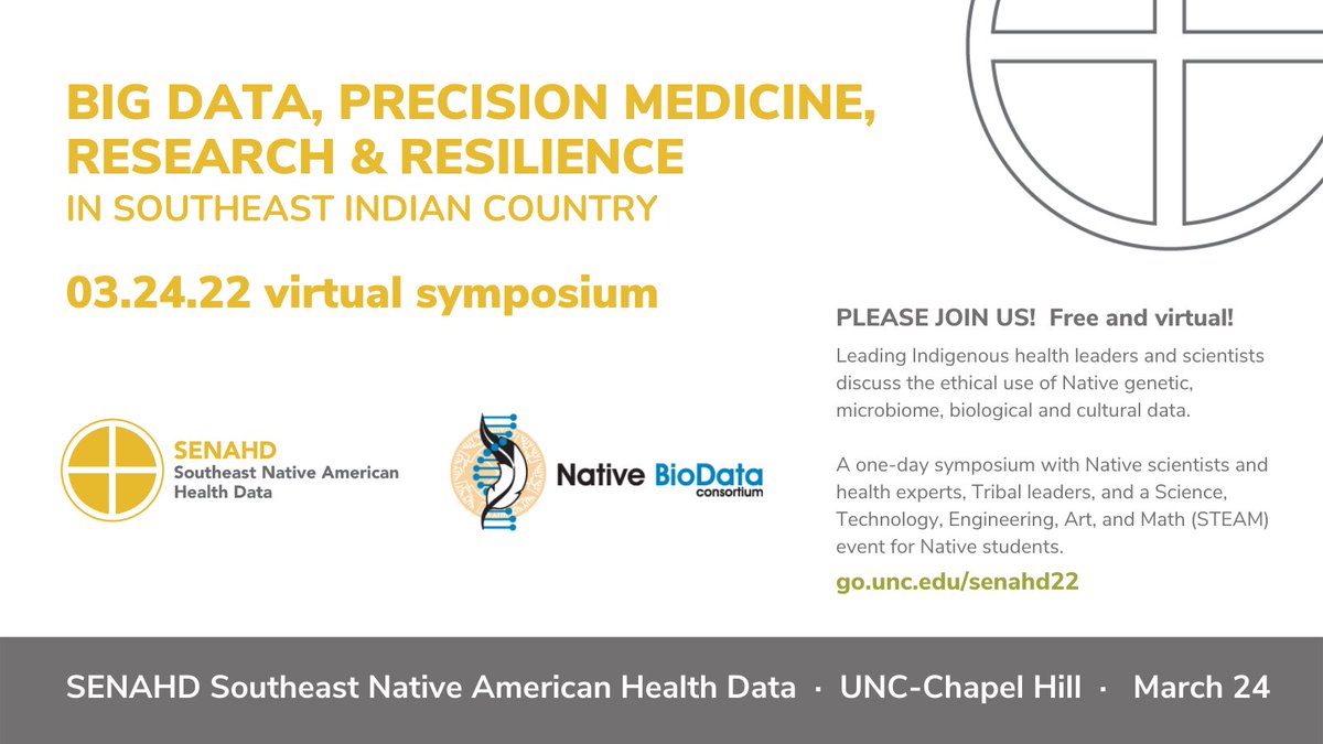 SENAHD | Southeast Native American Health Data tweet media
