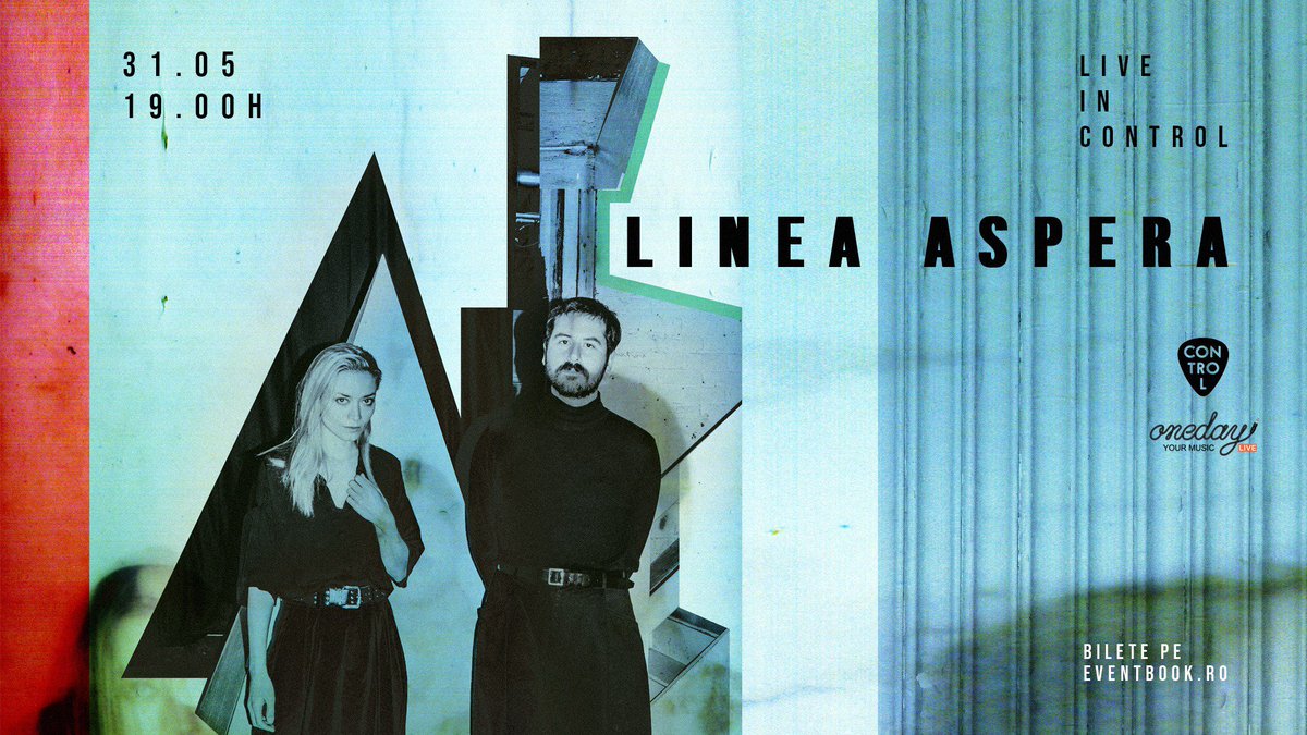 OneDayLive's tweet image. Save the date: May 31 - Linea Aspera live for the first time in Bucharest at @ControlClub 🖤

Tickets available soon via Eventbook.ro.

#OneDayLive #ControlClub
