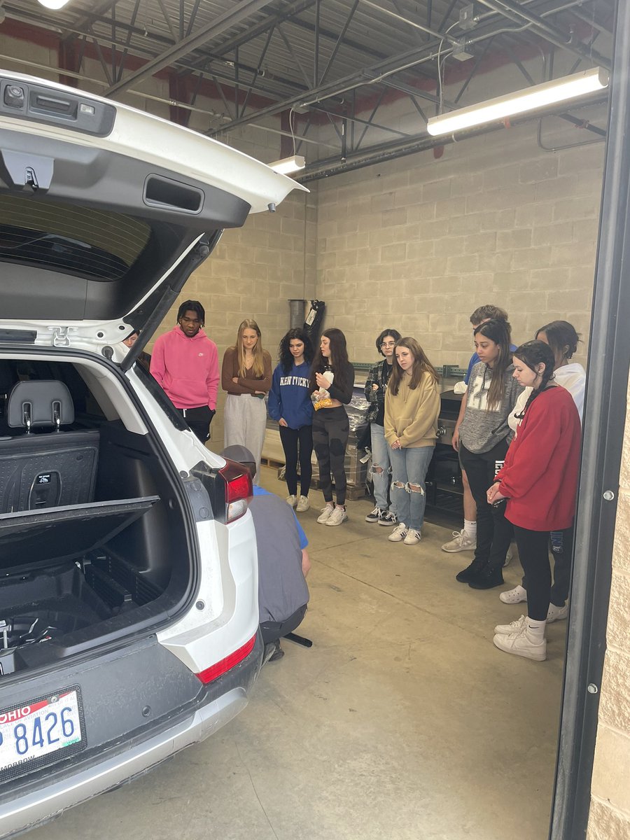Thank you <a href="/ChesrownAutos/">Chesrown Autos</a> car safety and maintenance lesson.  Chesrown staff always does such a fantastic job. The students love this day and learn so much.  #facs #olentangyberlin #clawsup