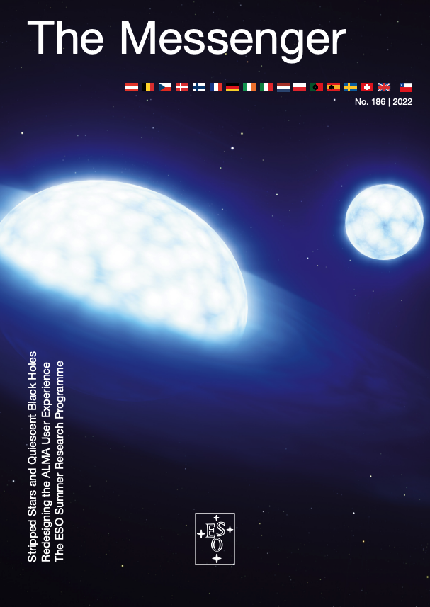 ESO's tweet photo. 1/It’s #ESOUsersDay, and issue 186 of The Messenger is out! Highlights include stripped stars &amp; black holes, redesigning the ALMA user experience, and the ESO Summer Research Programme.

Download it here: https://t.co/NJl9auUgST https://t.co/p045xsi3PE