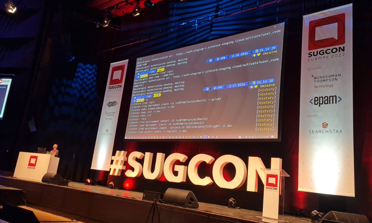 TanasukTech's tweet image. Andy Cohen giving a live demo of XM Cloud.

#buildwithsitecore #SUGCON