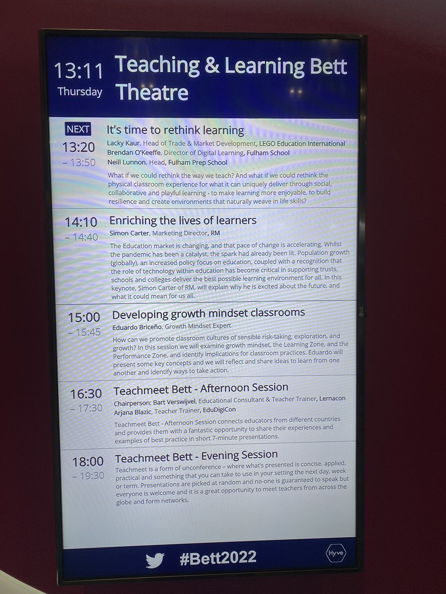 carte1s's tweet photo. @RMEducation @Bett_show Looking forward to sharing our thoughts on what the future in education could mean to us all at #BettShow2022 with #RMatBett https://t.co/fO33SF8qEV