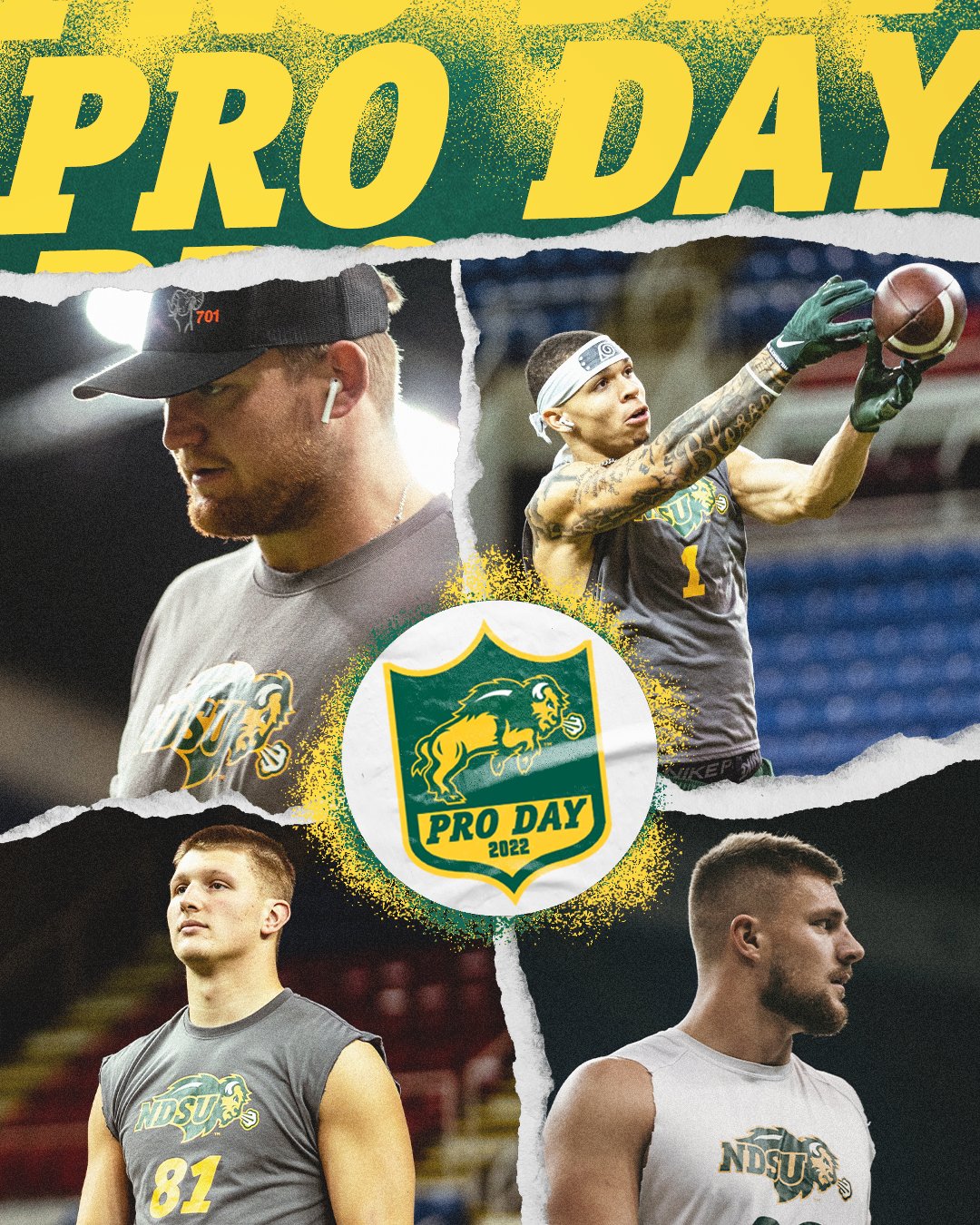 NDSU Football on Twitter "Bison Pro Day has arrived. https//t.co