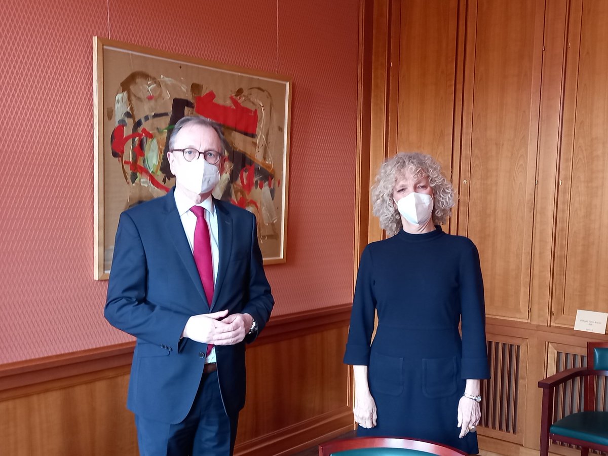 Green steel is the future! We need to limit the rise in global temperature to 1.5°C. What is needed to transform the steel sector on all levels? How do we get this right for German companies – that is what I talked about with Hans Jürgen Kerkhoff <a href="/stahl_online/">Wirtschaftsvereinigung Stahl</a> !