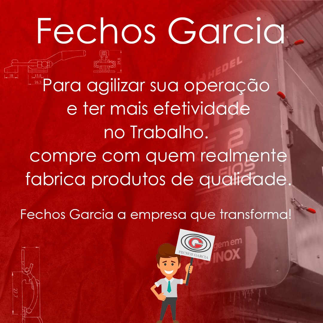 fechosgarcia's tweet photo. Consulte nosso site e conheça nossos produtos: https://t.co/dDLEh32Nxw

#fechosgarcia #fechosegrampos #fixação #industriametalurgica #fabricantes #fornecedores #qualidade https://t.co/1vBZgZU7Ot