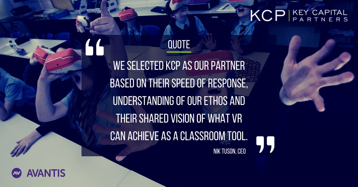 KeyCapitalPE's tweet image. We absolutely believed in what #VR could achieve as a classroom tool and we're proud of the team @AvantisEd for delivering it!
The team are at #bett2022 this week so if you're in the #education sector then head to stand SC51 to check them out. We've heard the kids are LOVING it!