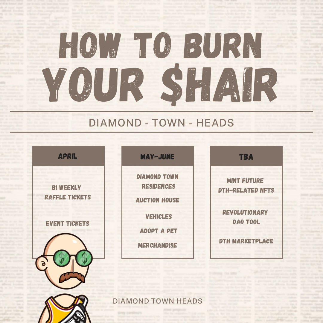 HairToken's tweet photo. Here is the thread of how we burn the $HAIR 😤 https://t.co/mIG4by2BzR
