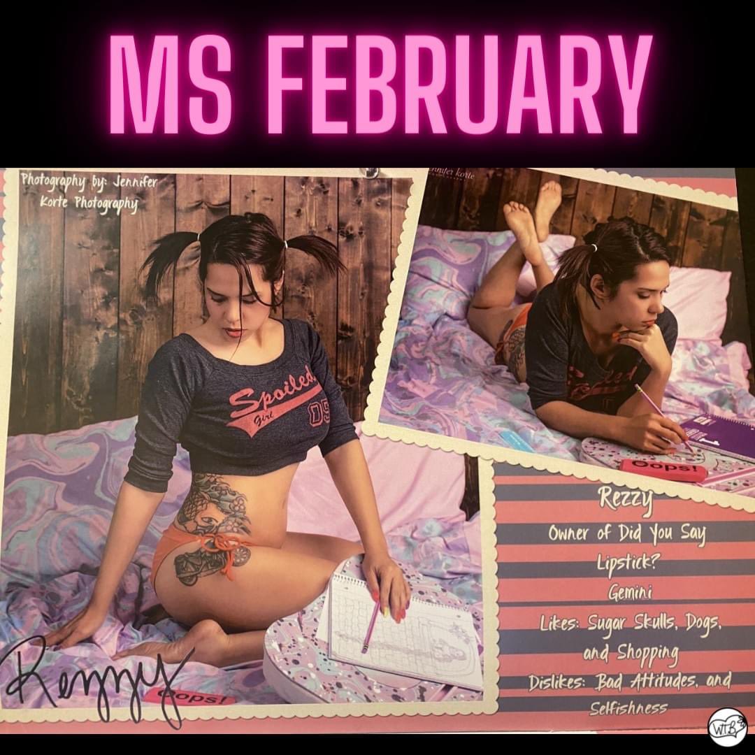 RezzyDavis's tweet photo. Working Tattooed Beauties- Ms. February #workingtattooedbeauties #inked #inkedmodel #calendarmodel  #msfebruary #didyousaylipstick #inkedmag @WTBeauties @Inkedmag https://t.co/uGSNuIG0Ej
