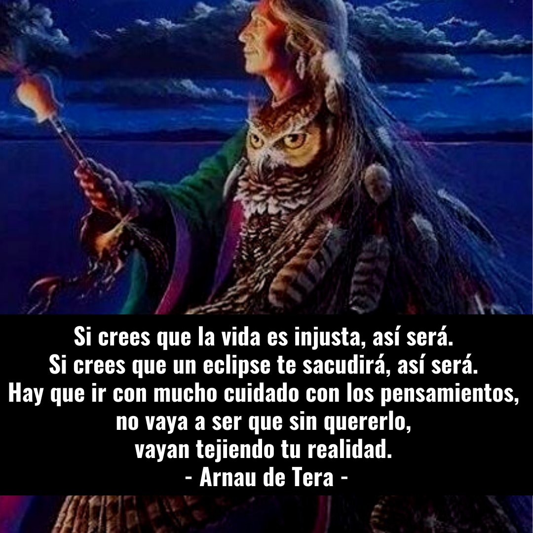 "...No vaya a ser que sin quererlo, vayan tejiendo tu realidad..."