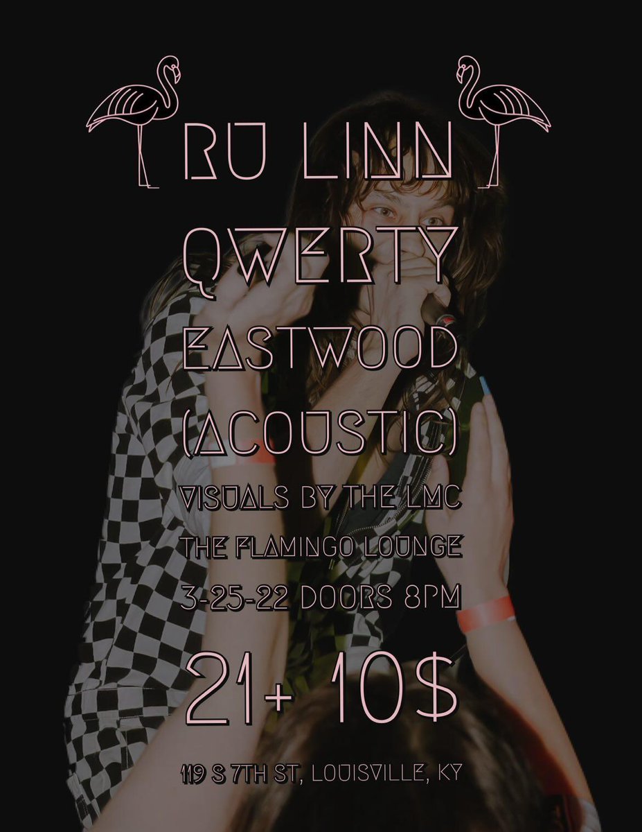 Show tomorrow at The Flamingo Lounge ❤️ Come see us!