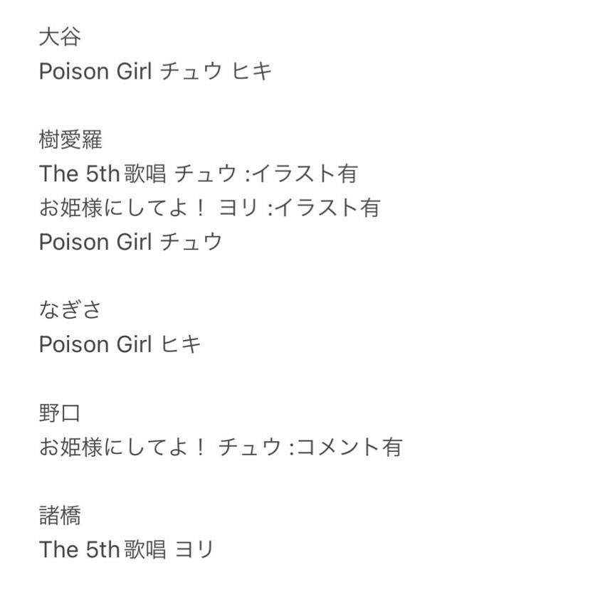 hynmsd_k's tweet photo. イコラブ イコールラブ 生写真 直筆 トレ

譲
画像のもの

求
お姫様にしてよ！
: 音嶋チュウ
Poison Girl 
: 大場チュウ>ヨリヒキ
: 音嶋全ポーズ
(大場はコメ有優先)

郵送でのお取引を希望しております。 https://t.co/ivSJHGga5e