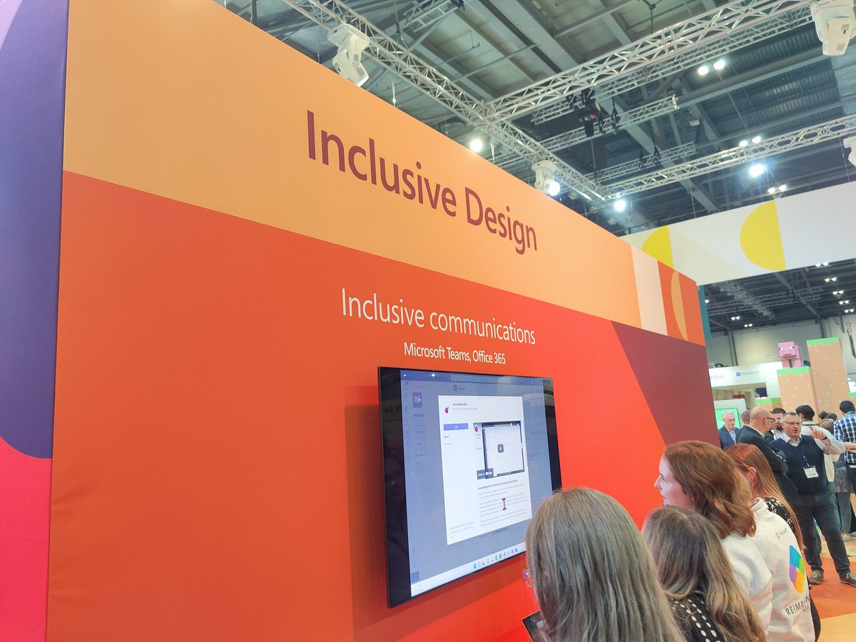 Inclusive design... #Bett2022