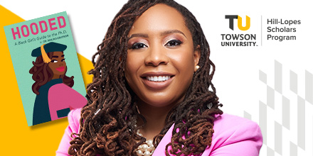 TU_Hill_Lopes's tweet image. Join @TU_Hill_Lopes for an evening with @MalikaGrayson, author of Hooded: A Black Girl’s Guide to the Ph.D., on Thurs. April 7 at 6 p.m. in the @TowsonU Science Complex. For more information visit towson.edu/HillLopesEvents

#WomeninSTEM #HillLopes #Hooded