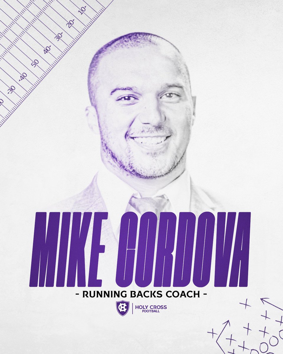 HCrossFB's tweet photo. .@CoachMCordova has also been promoted to the role of running backs coach!

#GoCrossGo https://t.co/io5s58yKcM