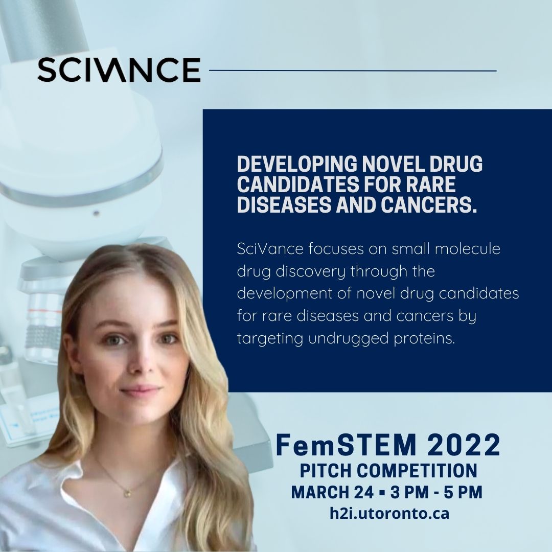 GunningLabUofT's tweet photo. @H2i_UofT's FemSTEM 2022 Pitch Competition is happening on March 24th from 3-5 PM! We're thrilled to have not one, but TWO of our incredible PhD students @RebeccaGAllan and @NabanitaNawar in the finals for their respective ventures @SciVance and @HDAXtx! 
https://t.co/xGOJKhDZ1Q https://t.co/30bek4zcUK