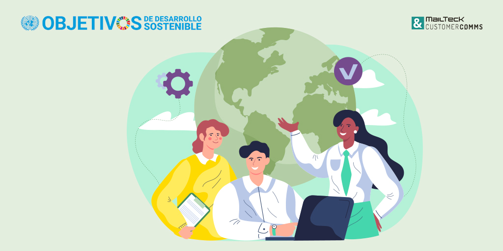 GrupoMailComms's tweet photo. Nuestro “Plan corporativo de sostenibilidad”, que trasladamos a nuestros clientes como #proveedorsostenible, refleja aportaciones en 7 de los 17 #ODS, que establece la ONU, y en 4 de las 5 “Ps” en las que se agrupan. Descubre todos los detalles aquí. 
https://t.co/7b3eVdDgLj https://t.co/2MFf561qRE