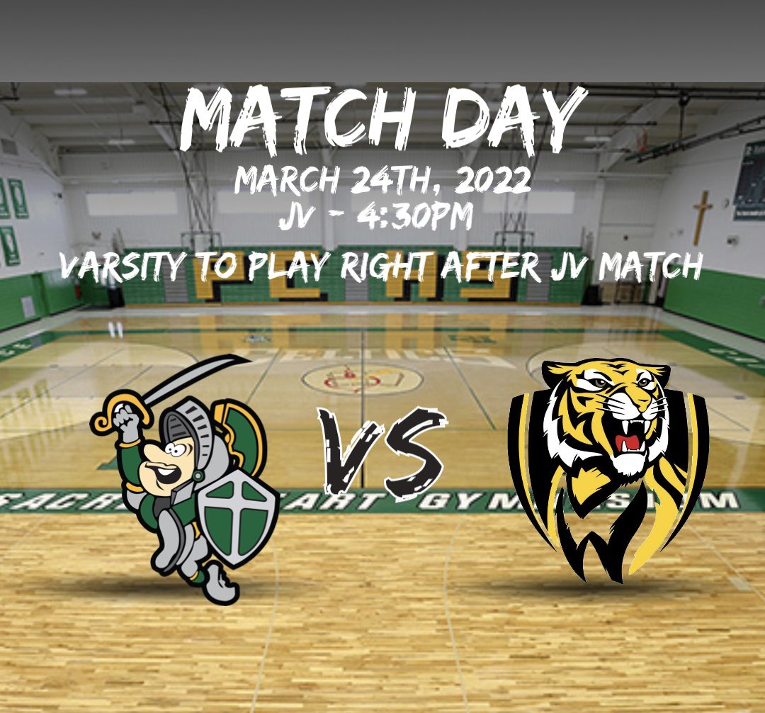 PC_Boys_Volley's tweet photo. First home match of the season! Come out &amp; support your boys volleyball teams this evening as we take on Joliet West 🏐 https://t.co/8JEHbrUXa3
