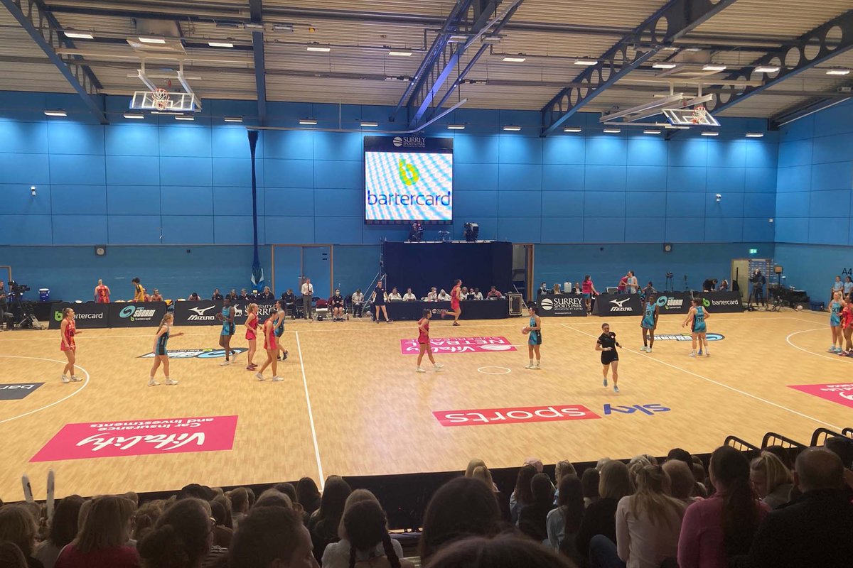 Year 8 Netball trip to watch Surrey Storm
On Monday Year 8 went to watch Round 9 of the Netball Vitality Super league where <a href="/SurreyStorm/">Surrey Storm</a> Netball took on <a href="/waspsnetball/">Wasps Netball</a>. The students loved it and learnt some new tactics to bring to their games.
#netball