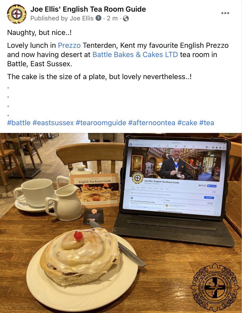 tearoomguideuk's tweet photo. Right now..! ⇩
.
.
.
.
#battle1066 #tearoomguide #afternoontea #cake #tea https://t.co/DjU2YKTnmm