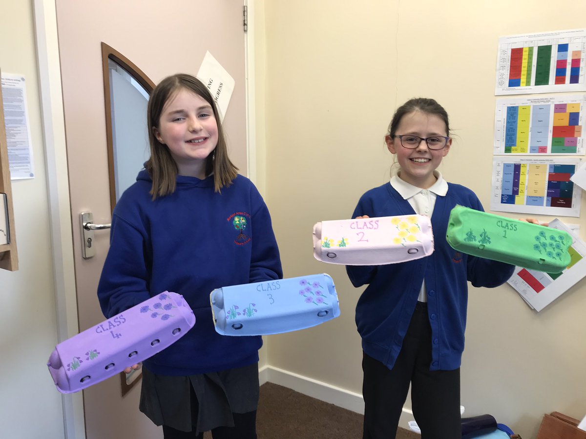 Our collective worship group have decorated our egg boxes for our resurrection eggs. We can’t wait to teach the other other classes how to use them.