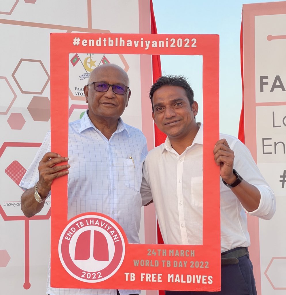 MoHmv's tweet photo. Ceremony Held to Mark World TB Day 2022 
- Social Media Campaign launching.  #EndTB activities #WTBD2022 #TBday @lhhospital @HPA_MV @WHOMaldives https://t.co/aW1iu6ebq3