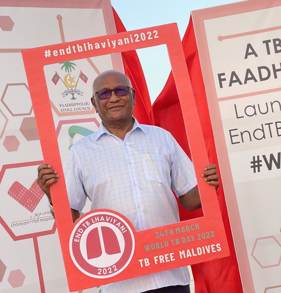 MoHmv's tweet photo. Ceremony Held to Mark World TB Day 2022 
- Social Media Campaign launching.  #EndTB activities #WTBD2022 #TBday @lhhospital @HPA_MV @WHOMaldives https://t.co/aW1iu6ebq3