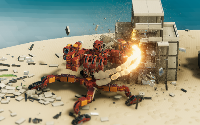 Instruments of Destrunction
燃える拳で殴り壊すGガン的なとんでもねえマシンができた(゜д゜) 