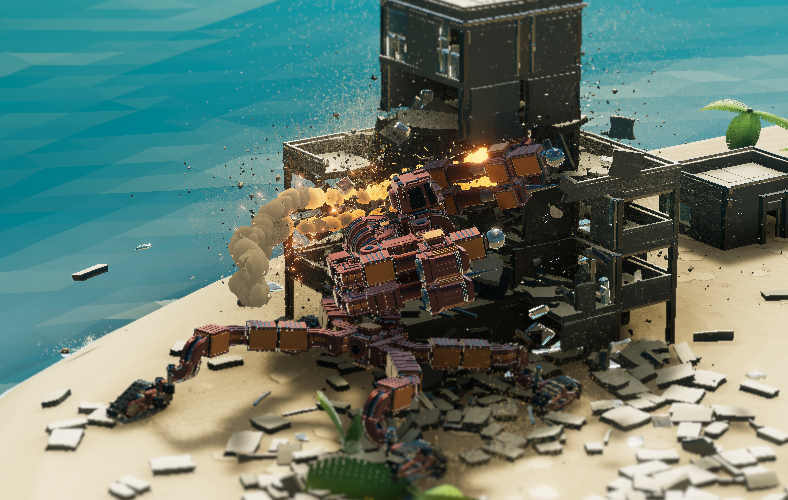 Instruments of Destrunction
燃える拳で殴り壊すGガン的なとんでもねえマシンができた(゜д゜) 