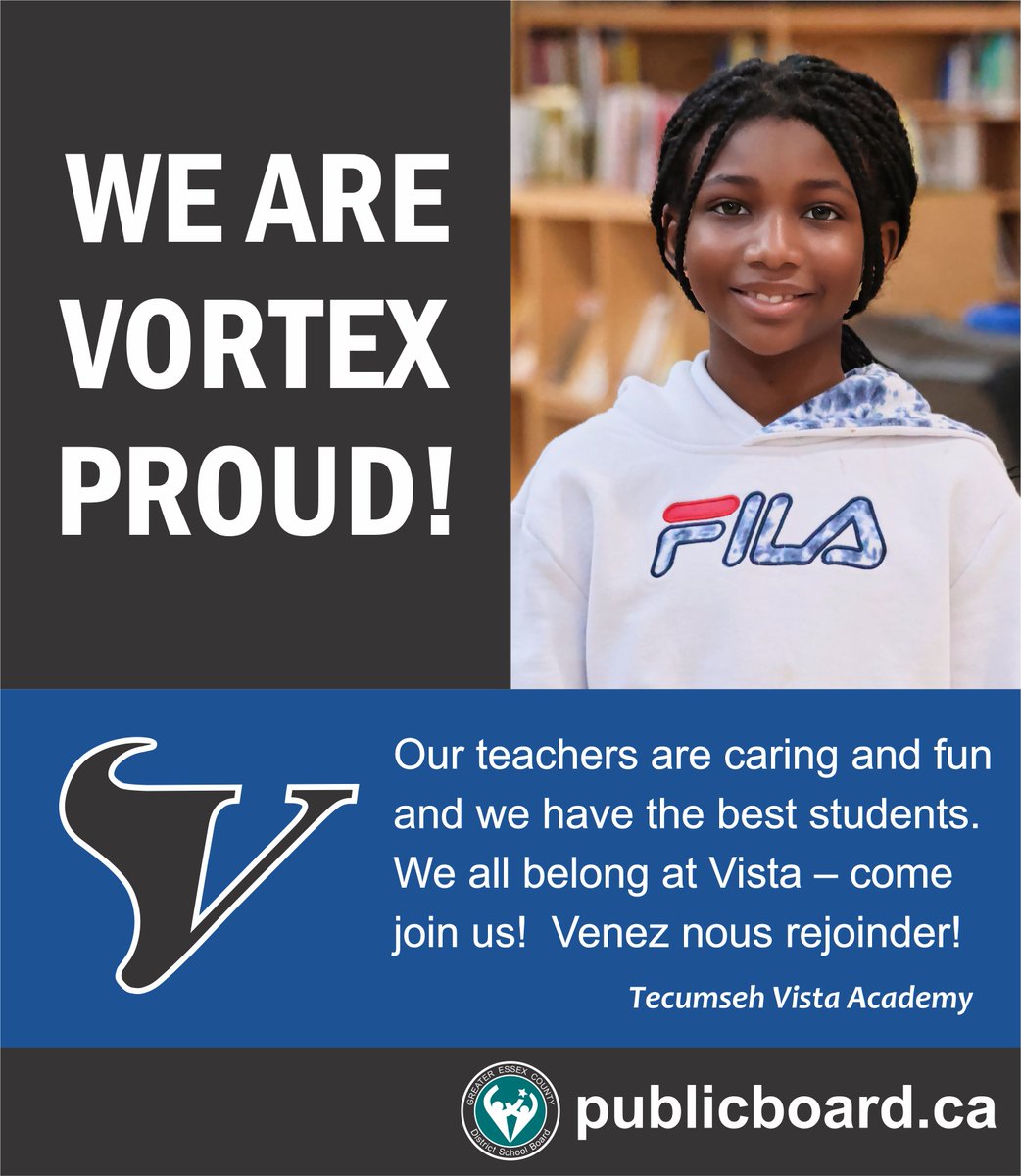 It is not too late to register for Kindergarten!  Join us at Vista!  Call our school at 519-739-2189 for more information.