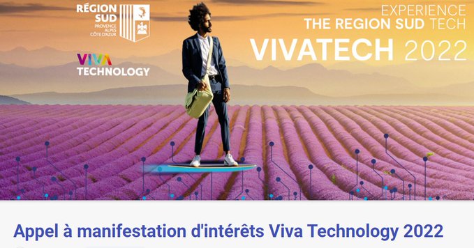 #startups #régionales proposant des solutions innovantes au service du #DeveloppementDurable
👉AMI <a href="/VivaTech/">VivaTech</a> by <a href="/MaRegionSud/">Région Sud</a> et ses partenaires | Clôture le 03/04 23h59!
Pour candidater👉smartregion.lfai.co/oi_contest/app…
<a href="/AMPMetropole/">Métropole Aix-Marseille-Provence</a> @CisamInnovation