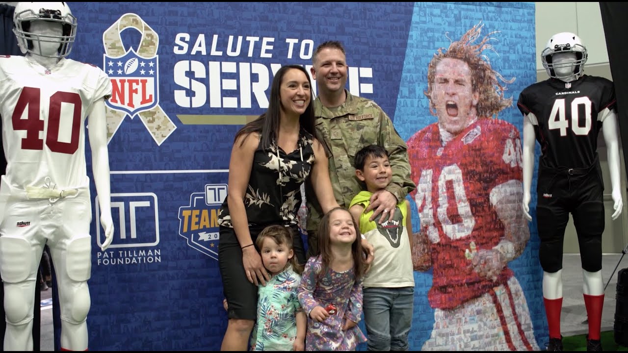 Pat Tillman Fnd on X: #TBT to #SuperBowlLVI when we had the honor of  showcasing the mission of PTF alongside @the_USO to @NFL fans from all  over. Check out our video for