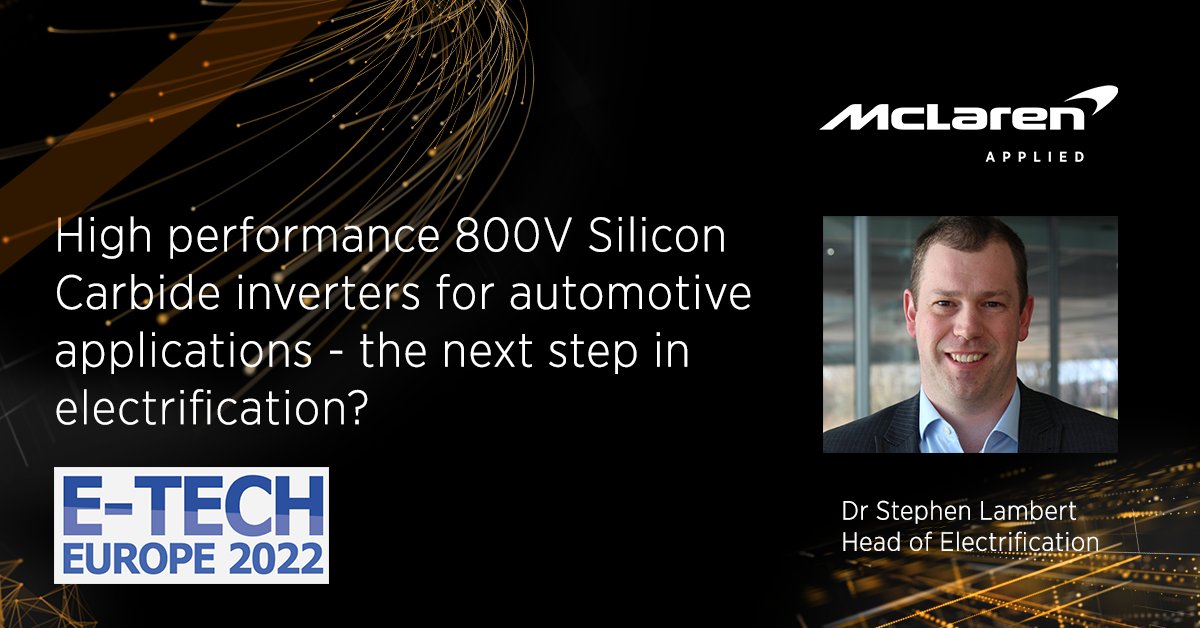 MotionApplied's tweet image. Don’t miss #ETech Europe 2022 conference, where our very own Dr Stephen Lambert will be presenting a lecture on #EV vehicle architecture. The event will be a fantastic opportunity to hear from experts within the #powertraintechnology space – register now: bit.ly/3Jan0GW