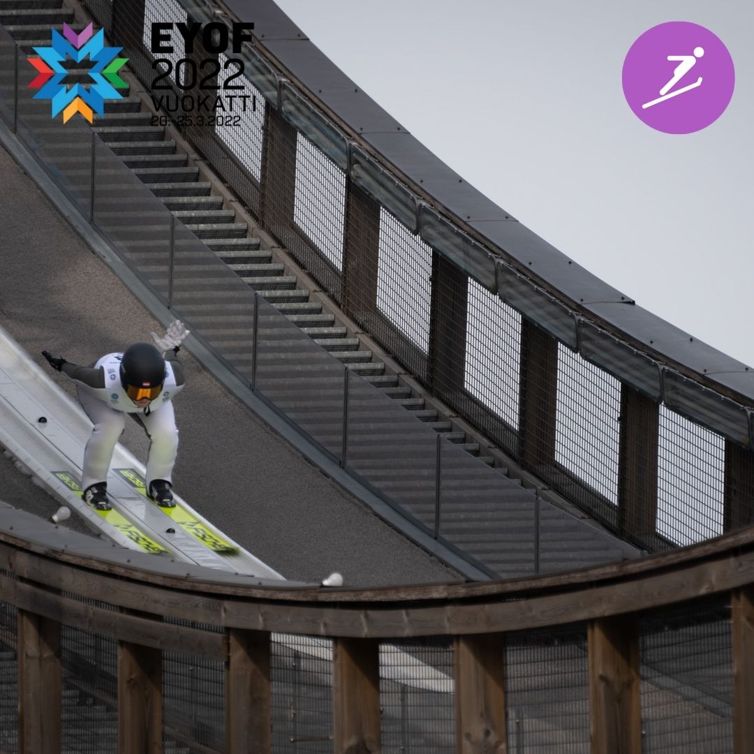 Boys Ski Jumping Team starts in 1⃣hour!
10 teams going head-to-head in an absolute thriller🙌🔥
#EYOFVuokatti2022 #EYOF #EOC #InspiringSportInEurope #ReadyToShine #lahti