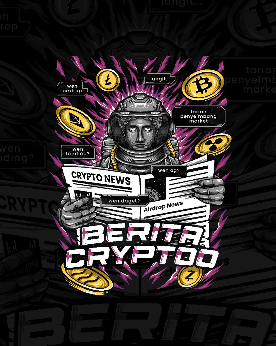 BeritaCryptoo's tweet photo. Official T-Shirt BeritaCryptoo | Twitter Campaign.

1. Follow twitter @BeritaCryptoo
2. Join Telegram Channel &amp; Grub (https://t.co/x7aYxgz19Y &amp; (https://t.co/01OcSdNGXY)
3. Like, rt + quote retweet: 
"Bagaimana pandangan kalian terhadap channel BeritaCryptoo?"

Followers min: 100 https://t.co/NaOaNVXlNE