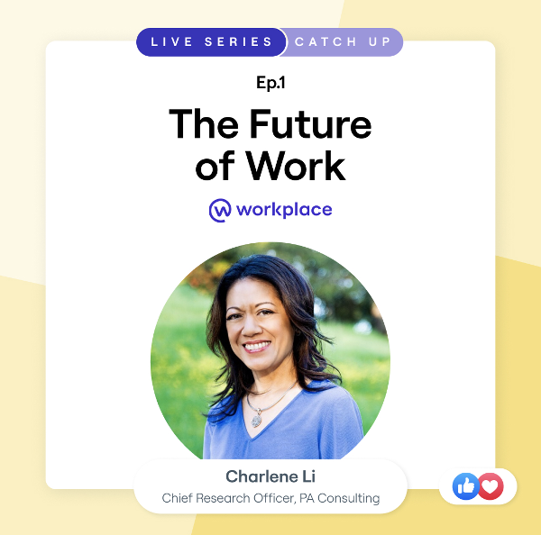 charleneli's tweet photo. Episode 1 is here! Have you watched it yet?
My livestream with @WorkplaceMeta is all about the future of work. I discuss how everyone can have a voice within their organization.
Watch here: https://t.co/04EvCOypQ7
#sponsored #WorkplaceLIVE https://t.co/USqHg1hXJj