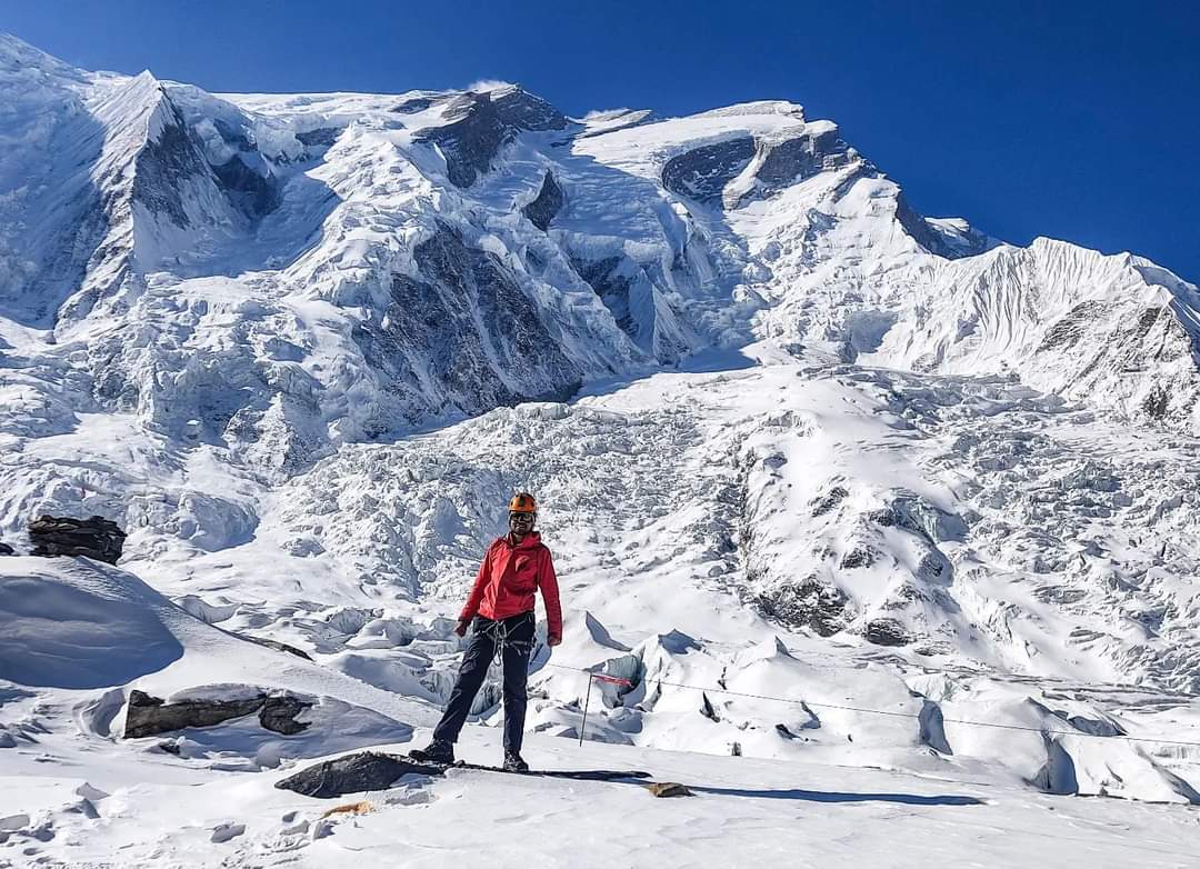 Annapurna 1. Beautiful, majestic, intimidating, terrifying yet mother like 🙏