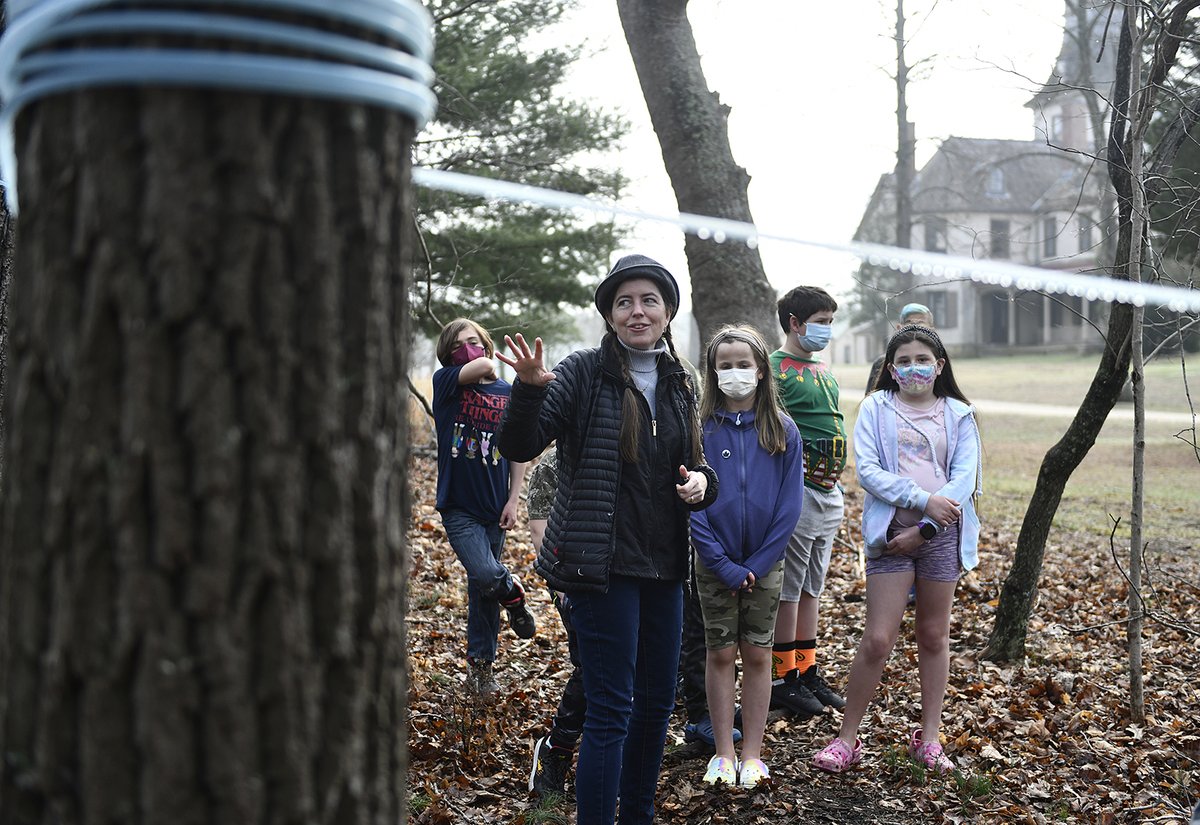 CP_AdamM's tweet image. Maple syrup @Stockton_edu project expands with education site at Historic #BatstoVillage &amp;amp; new sugar shack hubs in South Jersey &amp;amp; Philly. Story &amp;amp; Video: bit.ly/3IDvZiX