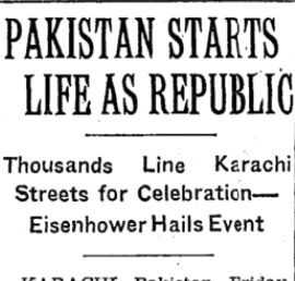 Pakistan formally became the world's first Islamic republic on this day in 1956. nyti.ms/3qbEdsh