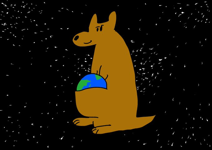 この世界を司るカンガルー
#おほまんが 