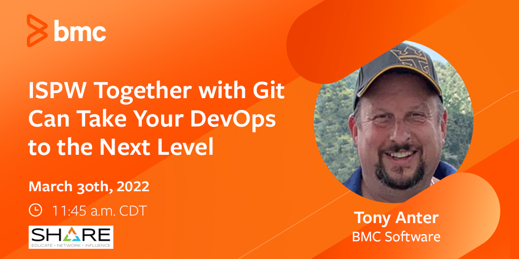 BMCSoftware's tweet photo. Want to take your mainframe-inclusive #DevOps toolchain to the next level? 

Attend #SHAREDallas 2022 Lunch &amp; Learn, Wednesday, March 30, to see how to build and deploy code using #Git and @BMCCompuware ISPW. 

Register for #SHAREdal today > 
https://t.co/r14Ti3zkKY @SHAREhq https://t.co/uL5Mupo4x9