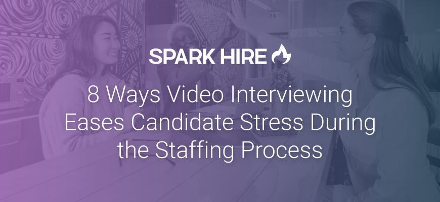 sparkhire's tweet image. Stop #candidate stress in its tracks. Here’s how #videointerviewing can help: bit.ly/3L3z2m1