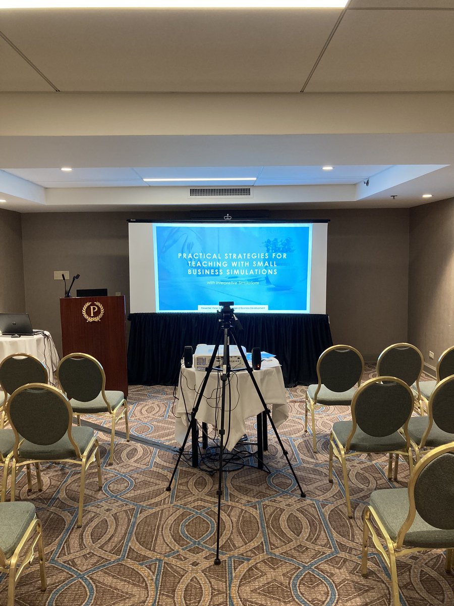 interpretivesim's tweet photo. Come listen to how our simulations can elevate your students’ learning experience. #mbaa2022 #learnbydoing https://t.co/kBbhynLfAS