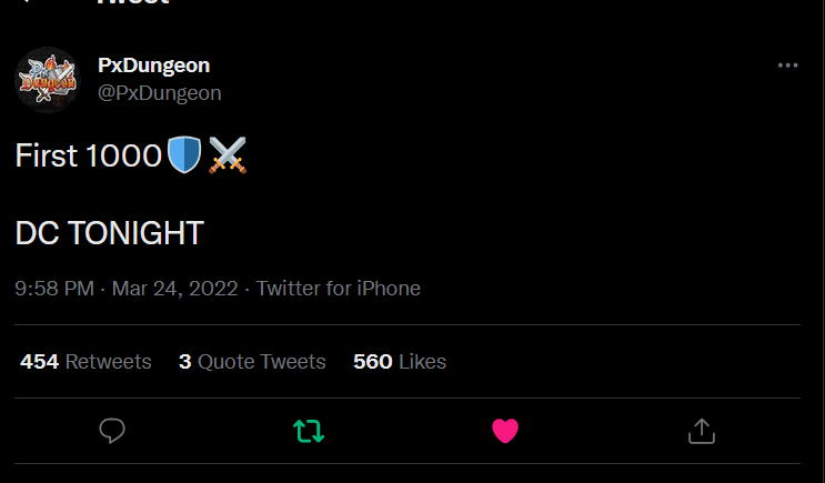 kiliciouss's tweet photo. @PxDungeon early https://t.co/GkRczsEepl